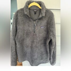 Patagonia Los Gatos 1/4 Fleece Zip Pullover Woolly Blue XL